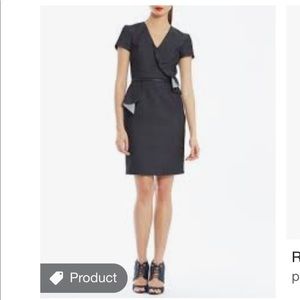 Size 4 Raoul Short-sleeve Navy Pencil Dress